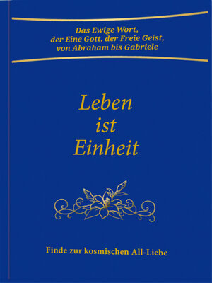 cover image of Leben ist Einheit